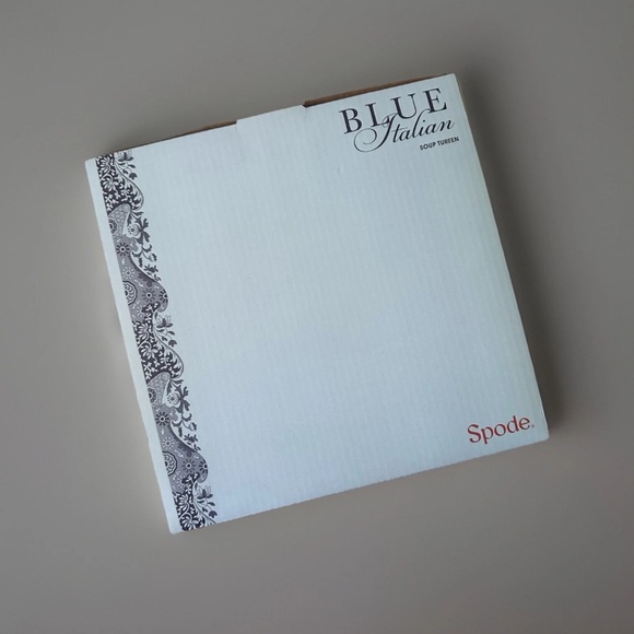 Spode Blue Italian  3.4L(6pt) Soup Tureen New In Box - Picture 4 of 5